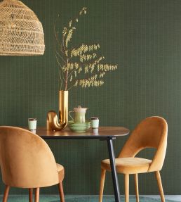 Rustic Stripe Wallpaper by Eijffinger Brown / Taupe