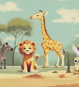 Safari Explorer Mural by Today Interiors Multi