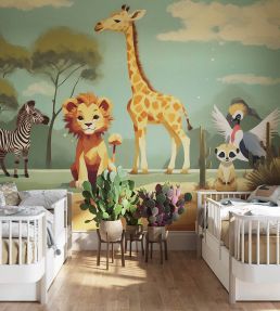 Safari Explorer Mural by Today Interiors Multi