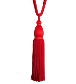 Saisons Tassel Tieback Trimming by Samuel & Sons Geranium