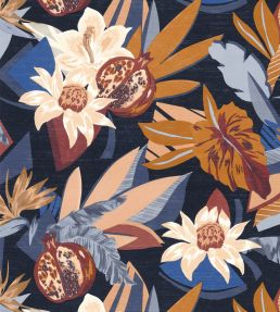 Salvador Wallpaper by Casamance Marine/Terre De Sienne