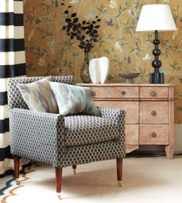 Samarkand Linen Fabric by Madeaux 02 Harvest