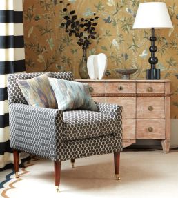 Samarkand Linen Fabric by Madeaux 01 Mole