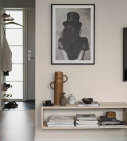 Samira Wallpaper by Borastapeter Beige
