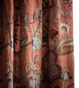 Samode Fabric by Osborne & Little Terracotta/Airforce