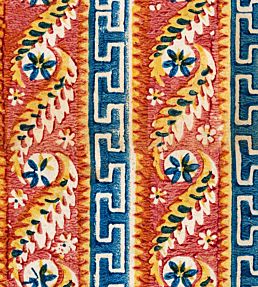 Samothraki Wallpaper by MINDTHEGAP Blue Red