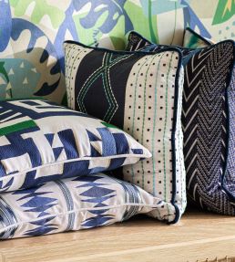 Samira Fabric by Osborne & Little Blush/Wine