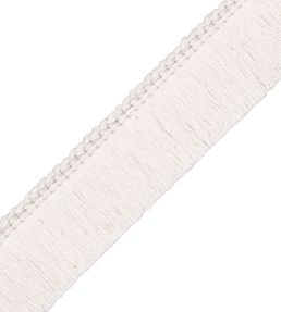 1.5" Bali Cotton Brush Fringe Trimming by Samuel & Sons Cream
