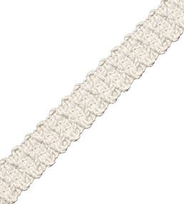 Bali Cotton Braid Trimming by Samuel & Sons Cream