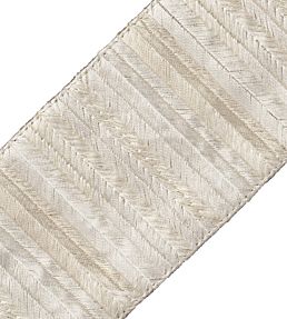 Moonlight Embroidered Border Trimming by Samuel & Sons Crystal