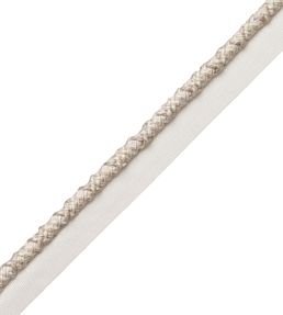 6mm Somerset Cord With Tape Trimming by Samuel & Sons Flax