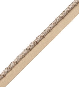 6mm Somerset Cord With Tape Trimming by Samuel & Sons Driftwood