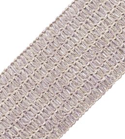 Somerset Openwork Braid Trimming by Samuel & Sons Heather Grey