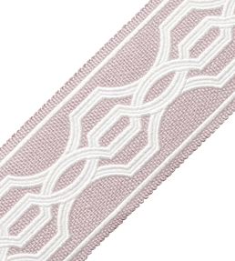 Veranda Linen Applique Border Trimming by Samuel & Sons Wisteria