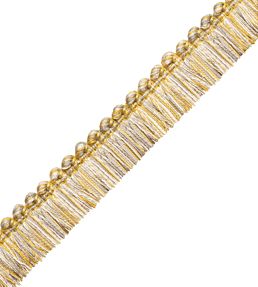 Veranda Linen Brush Fringe Trimming by Samuel & Sons Goldenrod