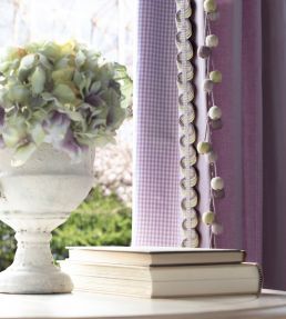 Veranda Linen Crete Trimming by Samuel & Sons Waterlily