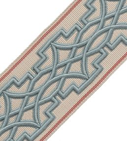 Mireille Embroidered Border Trimming by Samuel & Sons Antique