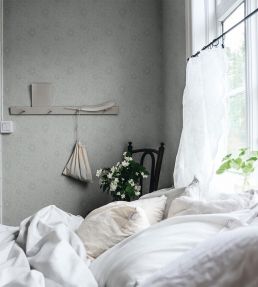 Anton Wallpaper by Sandberg Misty Blue