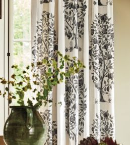 Anaar Tree Fabric by Sanderson Blueberry