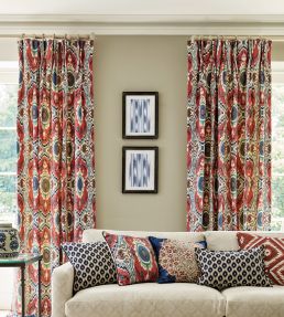 Niyali Fabric by Sanderson Nettle/Sumac