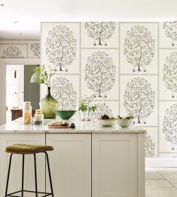 Anaar Tree Wallpaper by Sanderson Annato/Blueberry