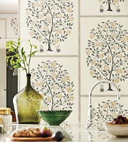 Anaar Tree Wallpaper by Sanderson Annato/Blueberry