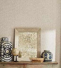 Caspian Strie Wallpaper by Sanderson Teal