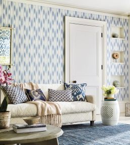 Ishi Wallpaper by Sanderson Indigo