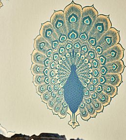 Kalapi Wallpaper by Sanderson Sea Glass