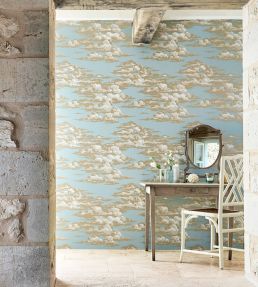Silvi Clouds Wallpaper by Sanderson Sky