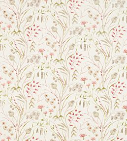 Summer Harvest Fabric by Sanderson Claret/Olive
