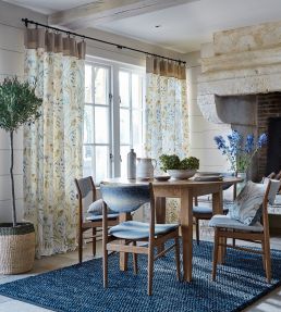 Summer Harvest Fabric by Sanderson Claret/Olive