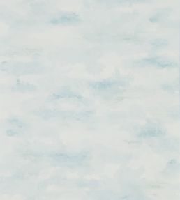 Bamburgh Sky Wallpaper by Sanderson Mist Blue