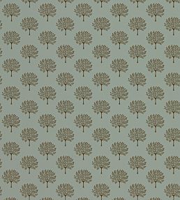 Marcham Tree Wallpaper by Sanderson Copper Grey