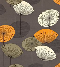 Dandelion Clocks Wallpaper by Sanderson Slate
