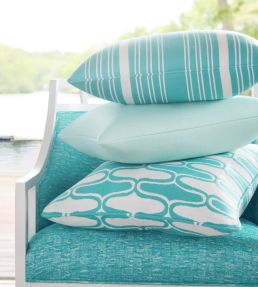 Saraband Fabric by Thibaut Seashell