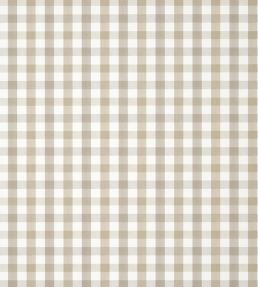 Saybrook Check Wallpaper by Anna French Beige