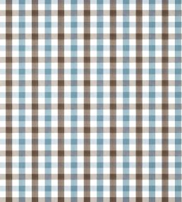 Saybrook Check Wallpaper by Anna French Brown/Slate