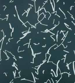 Scribble Wallpaper by Kirkby Design Noir
