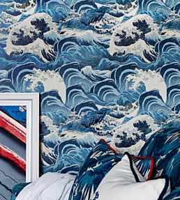 Sea Waves Wallpaper by MINDTHEGAP Neutral
