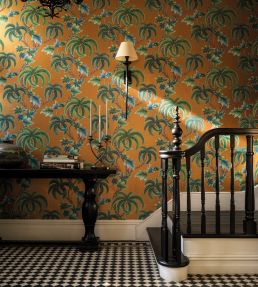 Shalimar Wallpaper by Osborne & Little Olive