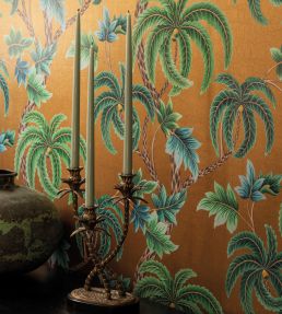 Shalimar Wallpaper by Osborne & Little Olive