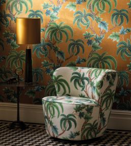 Shalimar Wallpaper by Osborne & Little Olive