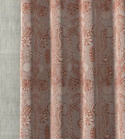 Shell Grotto Fabric by Fermoie Strawberry