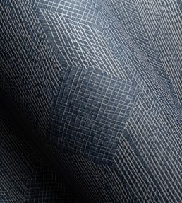 Shibam Wallpaper by Arte Wine Red