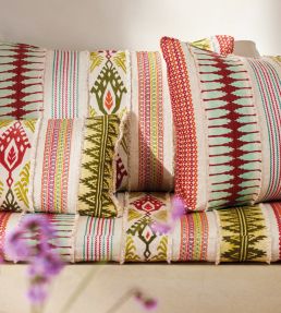 Shimla Fabric by Jane Churchill Blue/Multi