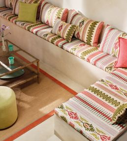 Shimla Fabric by Jane Churchill Blue/Multi