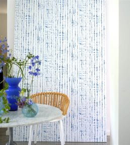 Shiwa Wallpaper by Designers Guild Cobalt