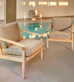 Shore Recycled Fabric by Kirkby Design Pesto