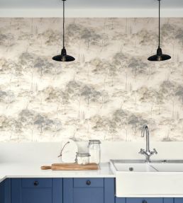Sila Wallpaper by Casadeco Blanc Neige